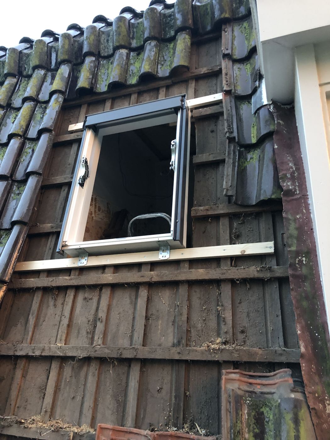 Opening in het dak
