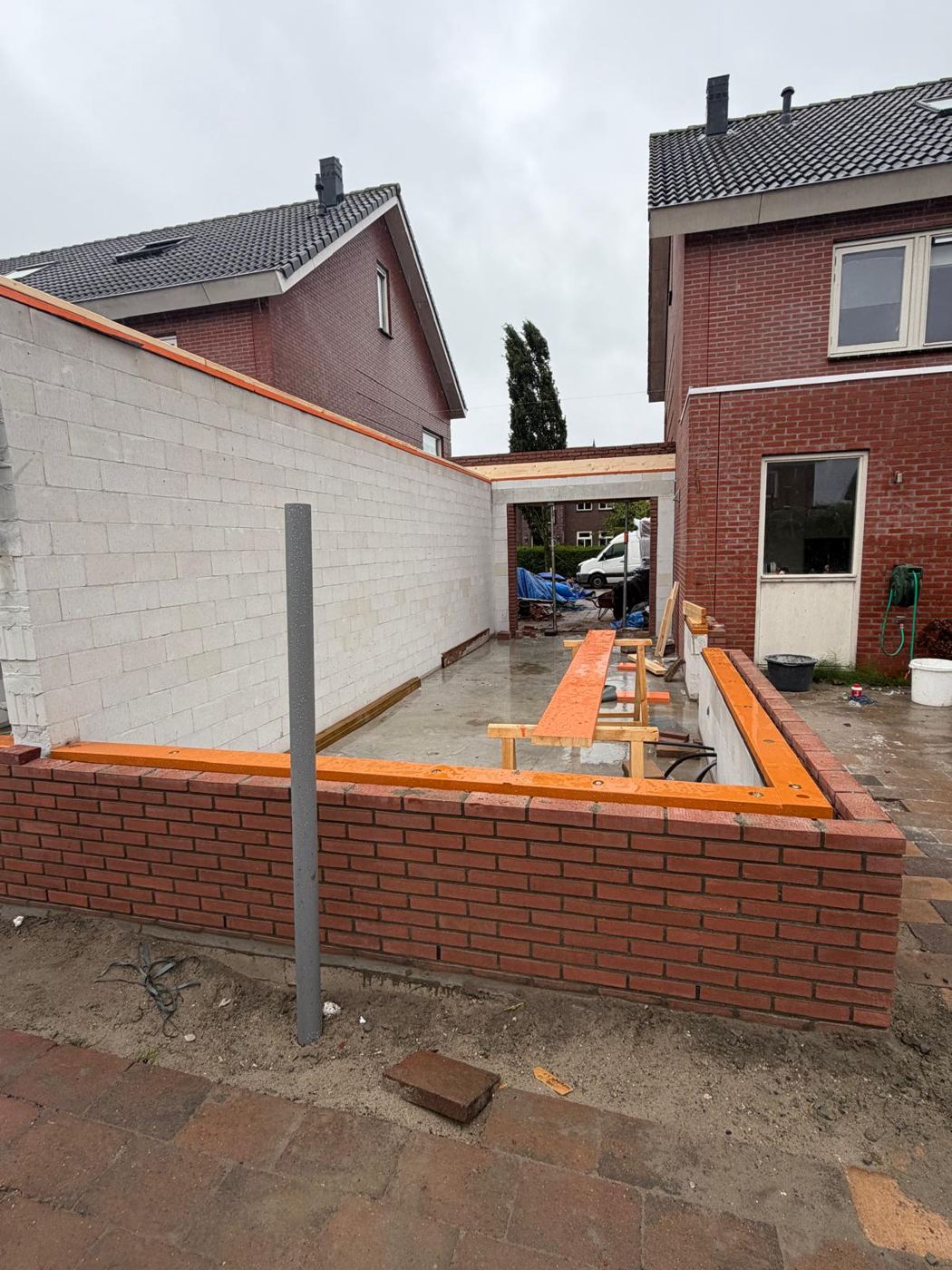 Gemetselde onderbouw